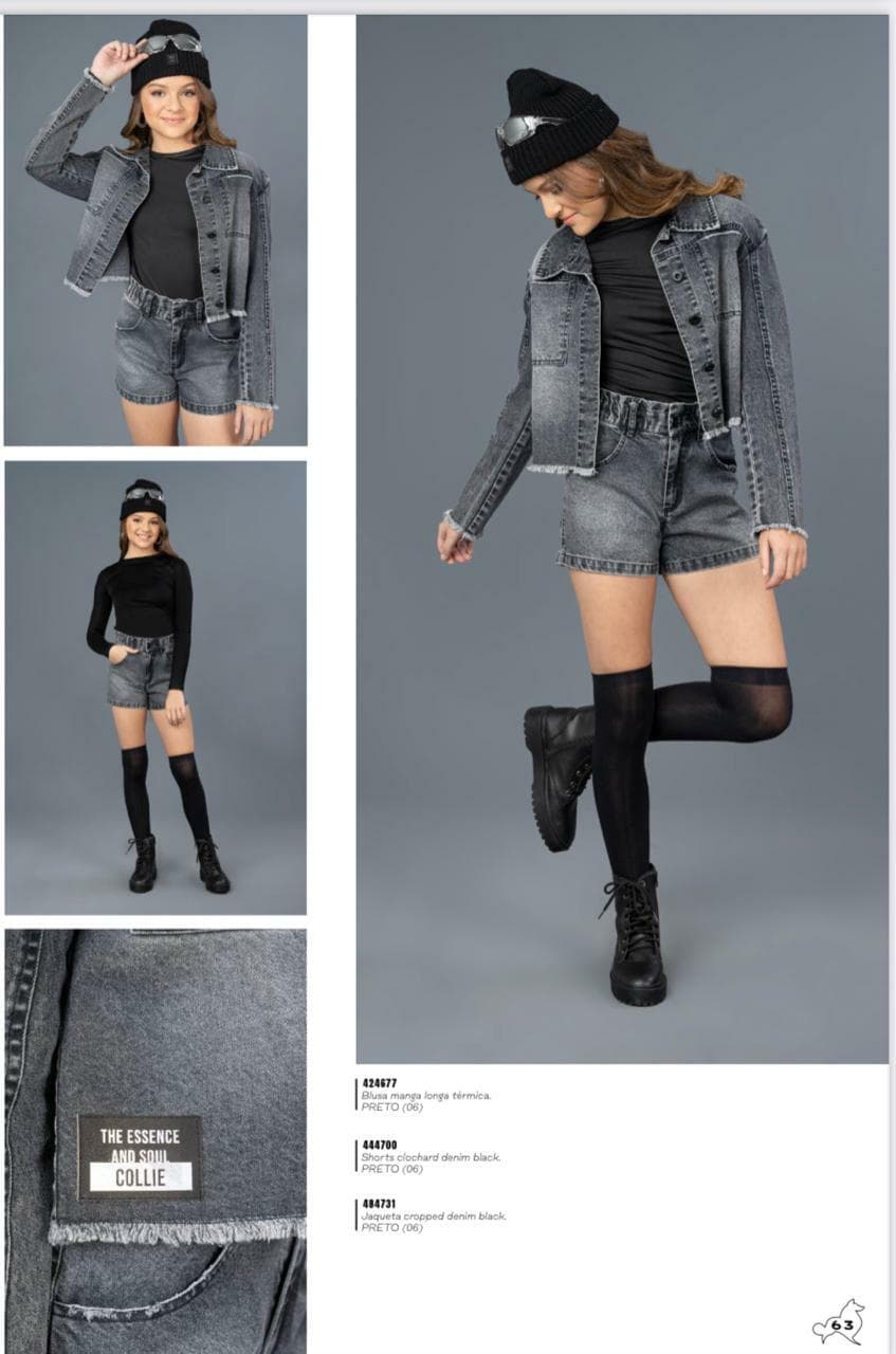Shorts jeans Collie 444700 tam 16