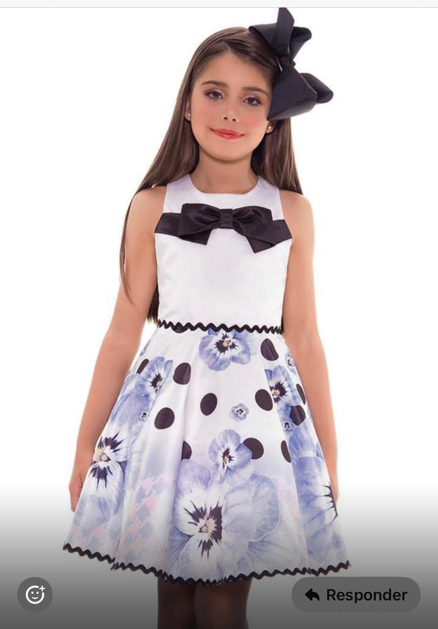 Vestido Infantil Miss Cake Doce Princesa 510617