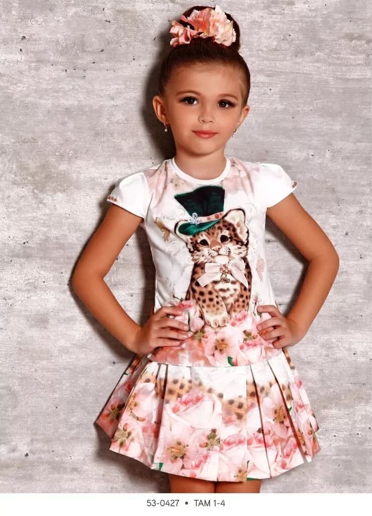 Saia e Blusa Infantil Miss Cake Doce Princesa 530427