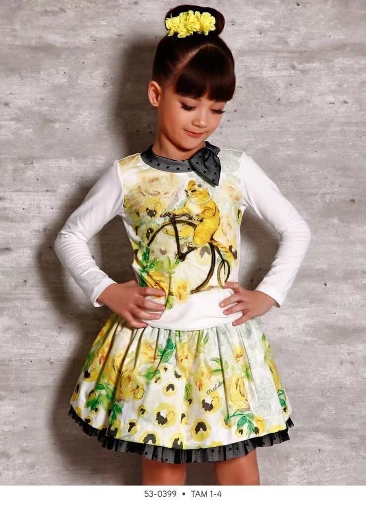 Saia e Blusa Infantil Miss Cake Doce Princesa 530399