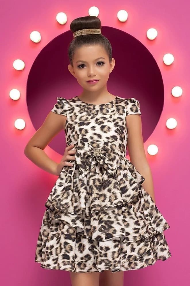 Vestido Infantil Diforini Moda Infanto Juvenil 010781